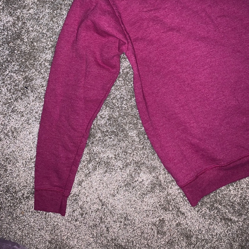 Hanes Womens Red / Pink Pullover - Picture 4 of 7